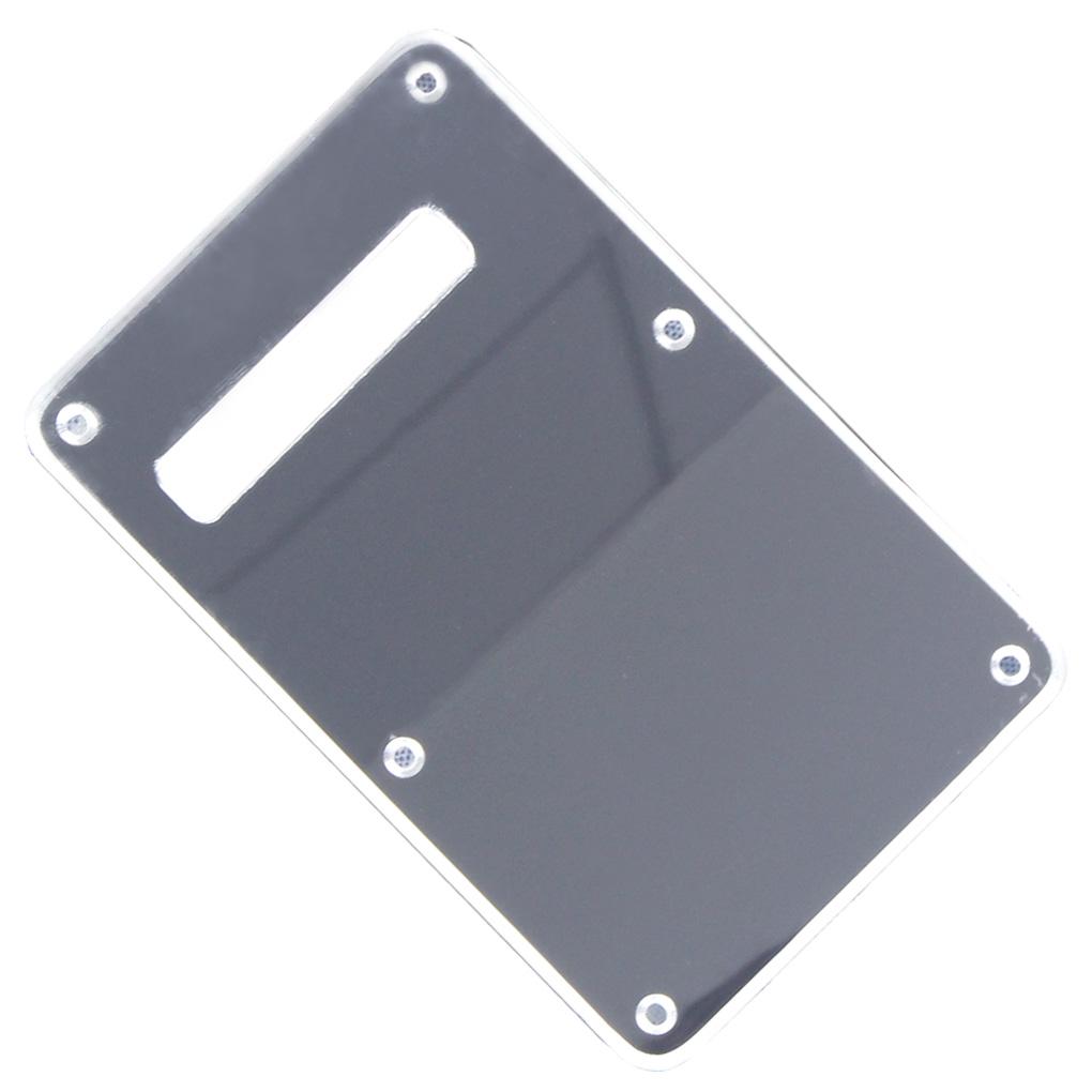 FLEOR 1Ply Mirror Electric Guitar Backplate for Strat | iknmusic