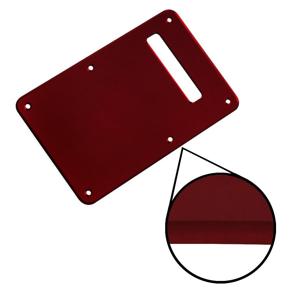 FLEOR 1Ply Mirror Electric Guitar Backplate for Strat | iknmusic