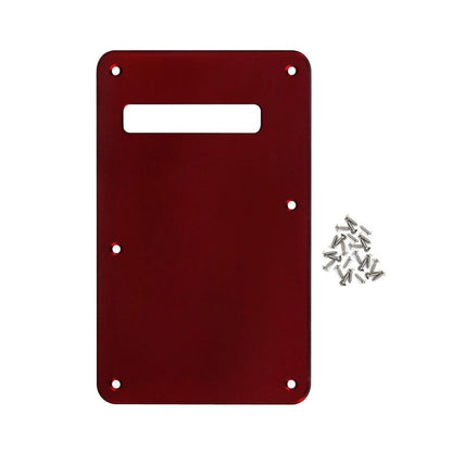 FLEOR 1Ply Mirror Electric Guitar Backplate for Strat | iknmusic