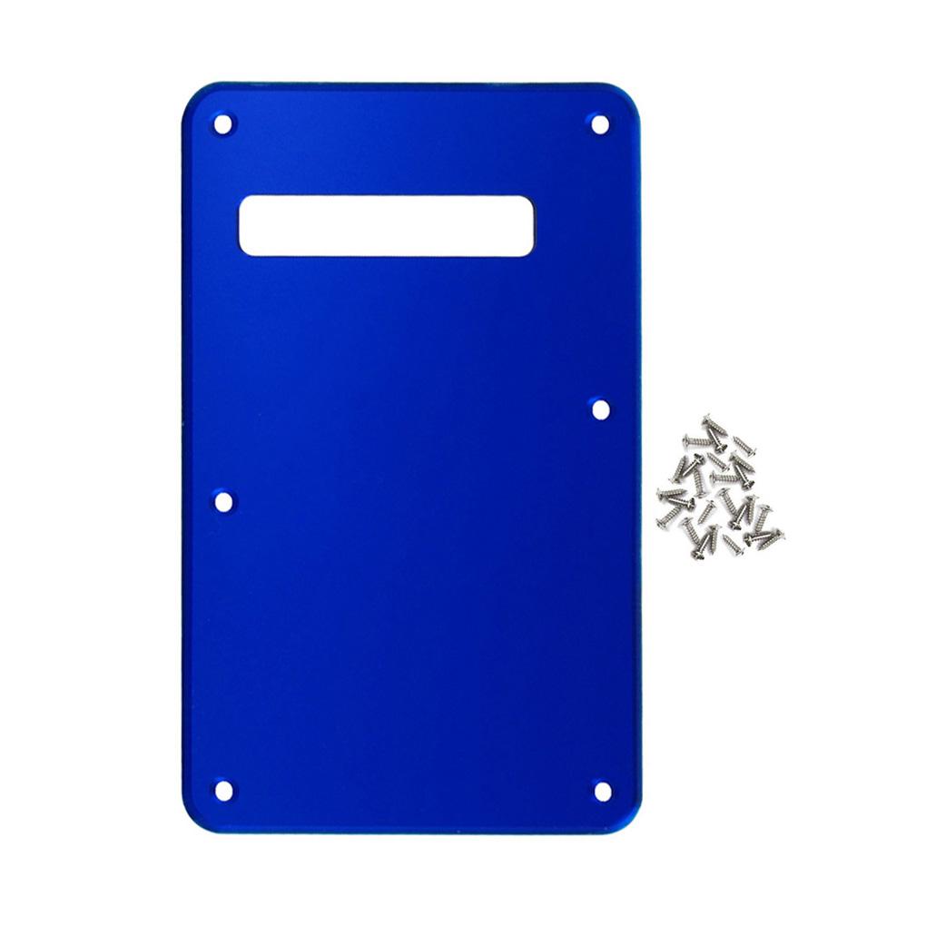 FLEOR 1Ply Mirror Electric Guitar Backplate for Strat | iknmusic