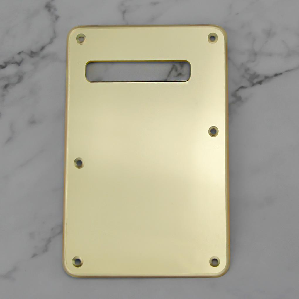 FLEOR 1Ply Mirror Electric Guitar Backplate for Strat | iknmusic