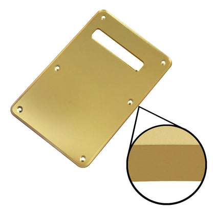 FLEOR 1Ply Mirror Electric Guitar Backplate for Strat | iknmusic