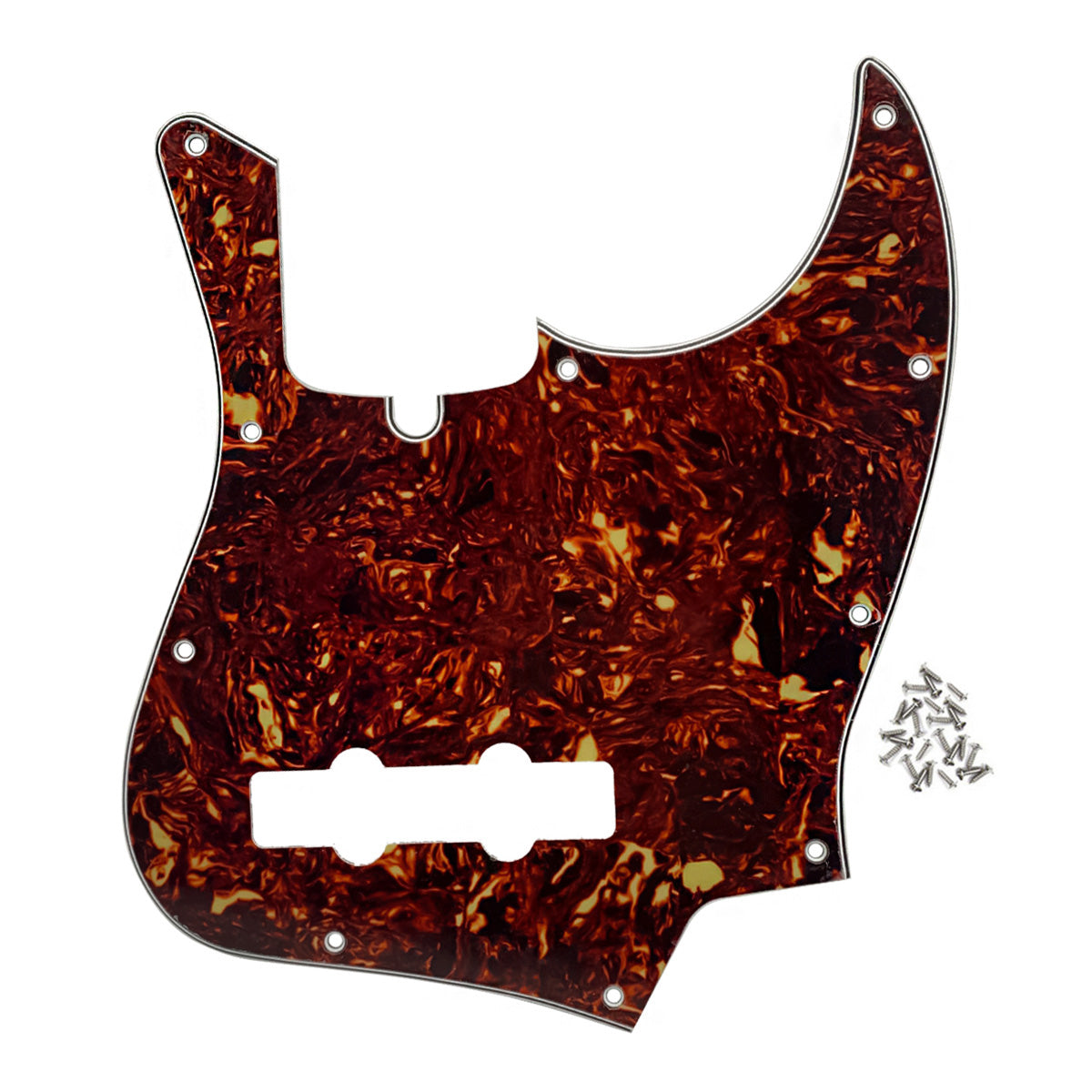 FLEOR JB Jazz Bass Pickguard 4 Strings with Screws | iknmusic