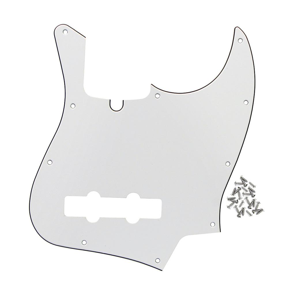 FLEOR JB Jazz Bass Pickguard 4 Strings with Screws | iknmusic