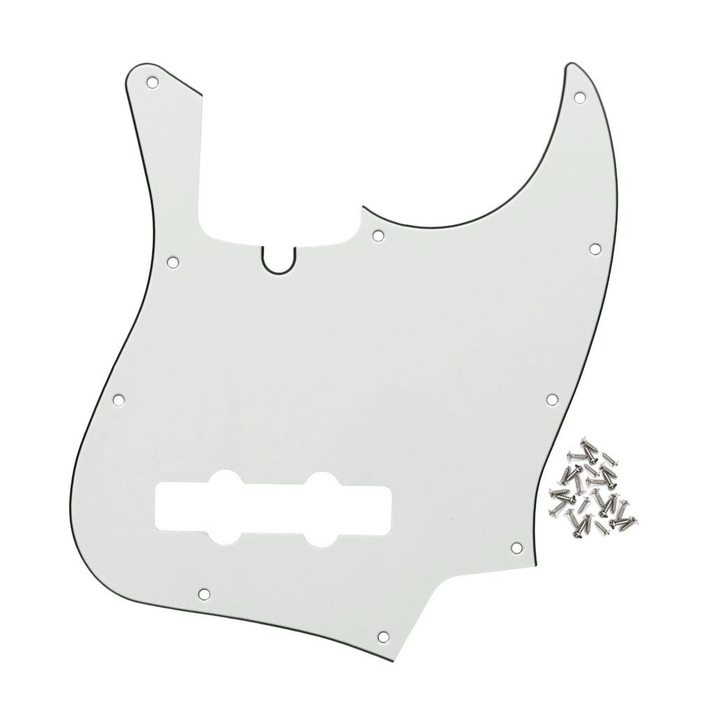 FLEOR JB Jazz Bass Pickguard 4 Strings with Screws | iknmusic