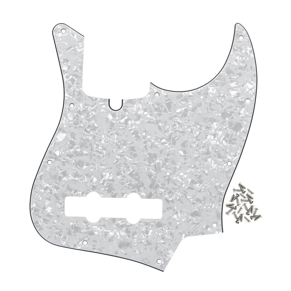 FLEOR JB Jazz Bass Pickguard 4 Strings with Screws | iknmusic