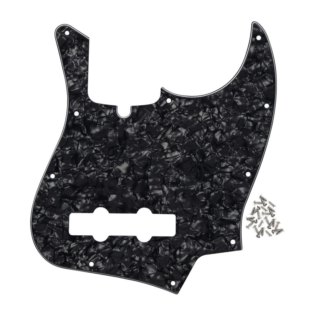 FLEOR JB Jazz Bass Pickguard 4 Strings with Screws | iknmusic