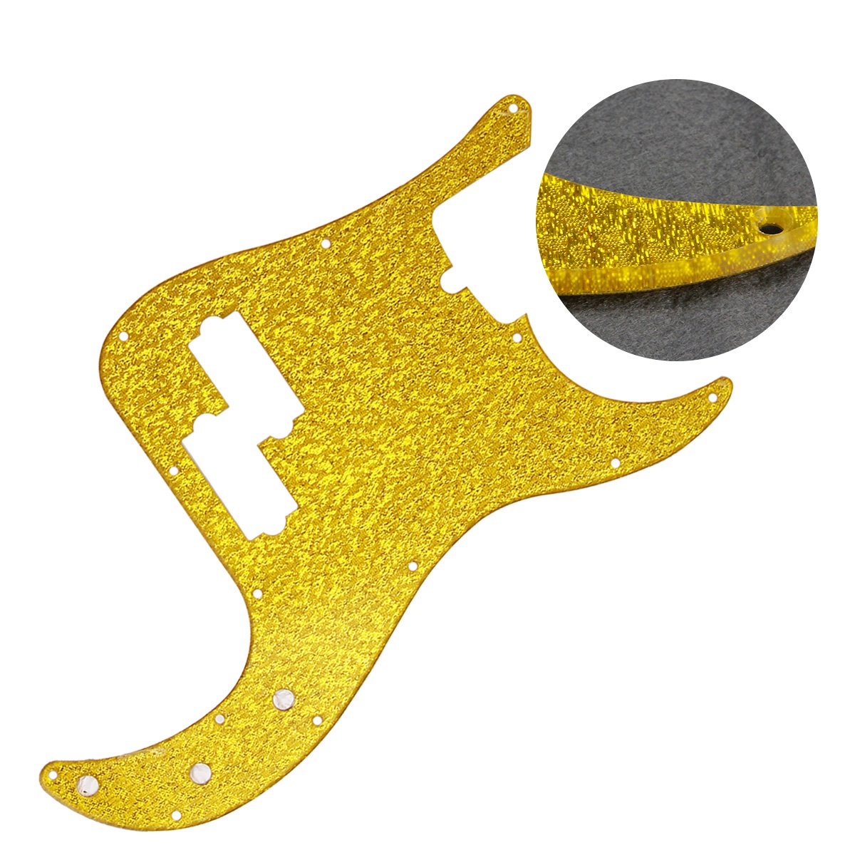 FLEOR 4 String P Bass Pickguard for Electric Bass | iknmusic