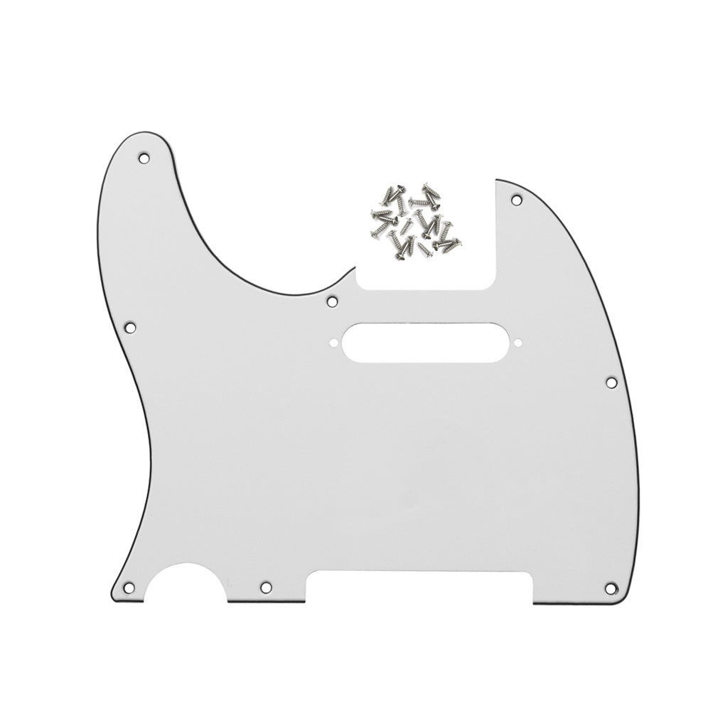 FLEOR Tele Left Handed Pickguard with Screws | iknmusic