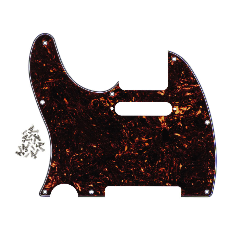 FLEOR Tele Left Handed Pickguard with Screws | iknmusic