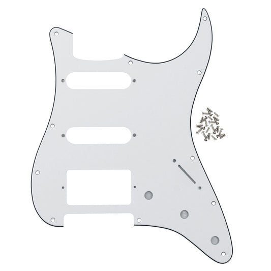 FLEOR Guitar HSS Pickguard HSS Scratch Plate for Strat | iknmusic