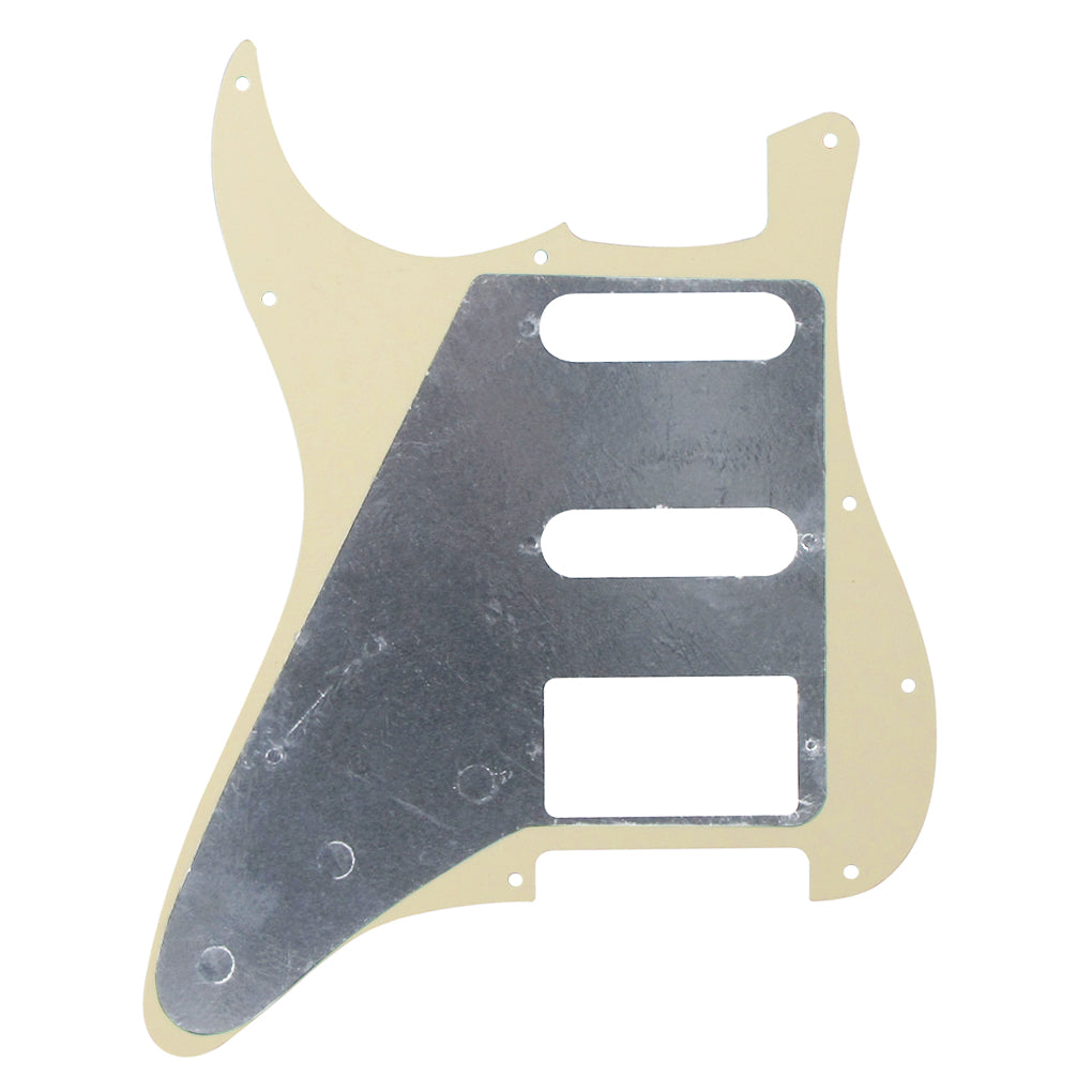 FLEOR 11 Hole SSH HSS Guitar Pickguard Strat & Back Plate | iknmusic