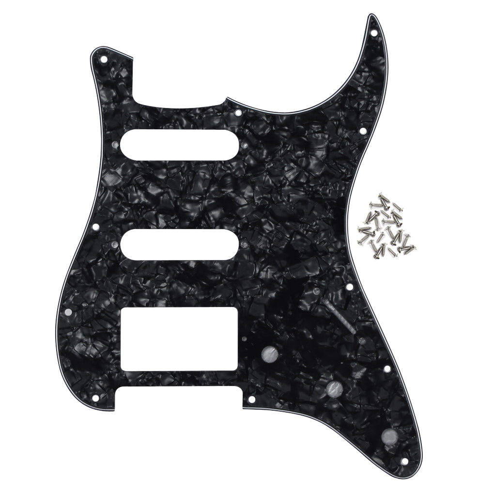 FLEOR Guitar HSS Pickguard HSS Scratch Plate for Strat | iknmusic