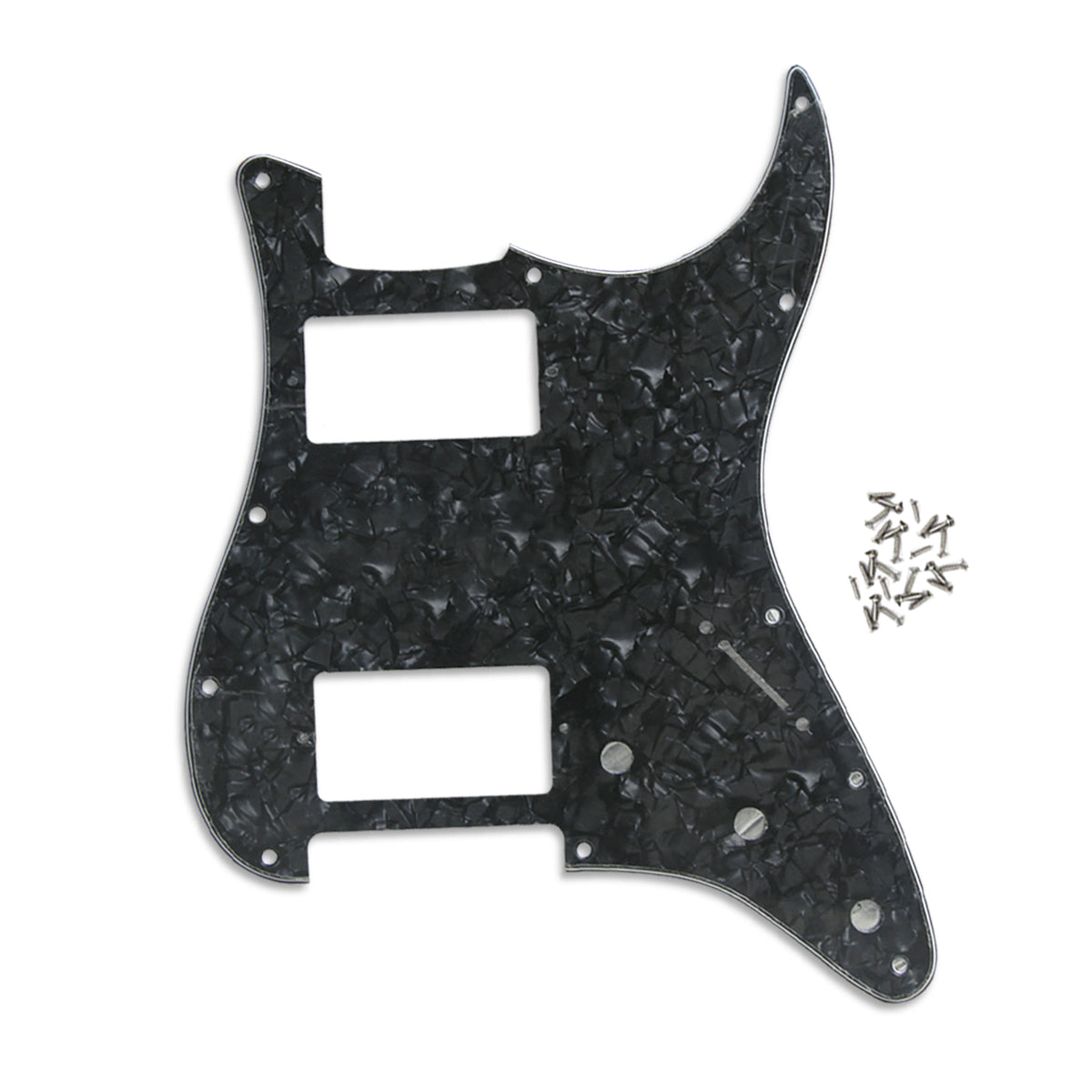 FLEOR 11 Hole Strat HH Pickguard Scratch Plate | iknmusic