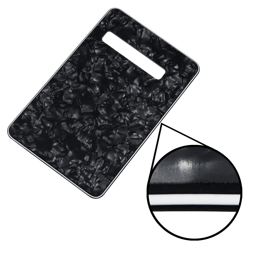 FLEOR NO Hole Strat Guitar Back Plate with Screws | iknmusic