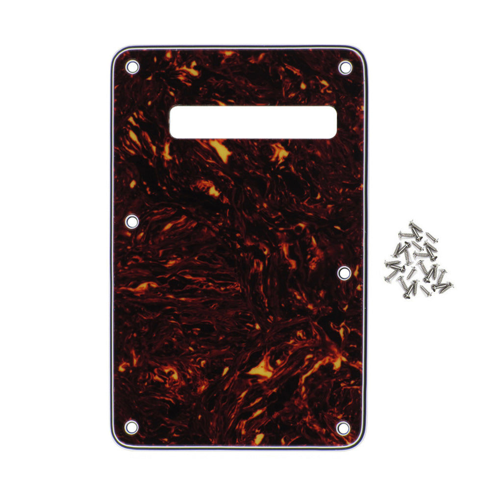 FLEOR Left Hand Guitar Back Plate Tremolo Cover Strat | iknmusic