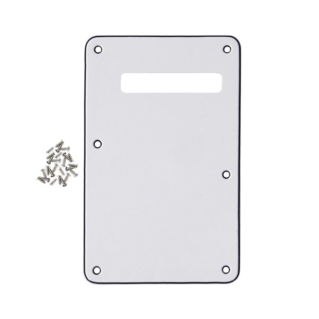 FLEOR Left Hand Guitar Back Plate Tremolo Cover Strat | iknmusic