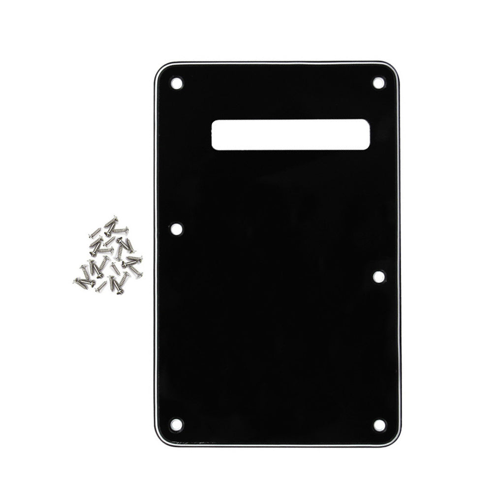 FLEOR Left Hand Guitar Back Plate Tremolo Cover Strat | iknmusic