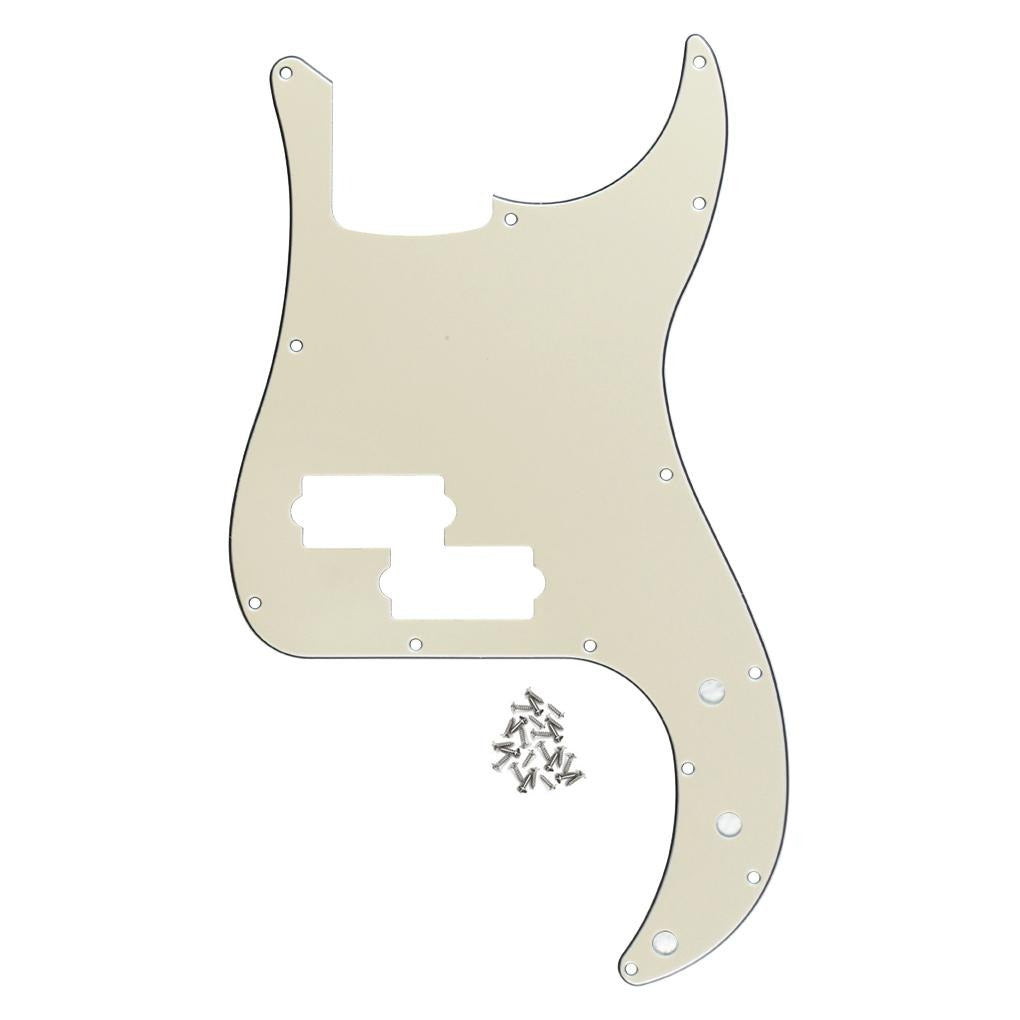 FLEOR 13 Hole PB P Bass Pickguard for 4 String Bass | iknmusic