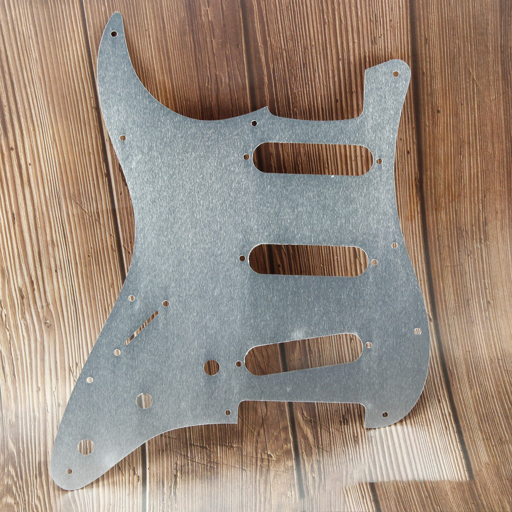 FLEOR Anodized Aluminum Metal Guitar Pickguard Strat SSS | iknmusic