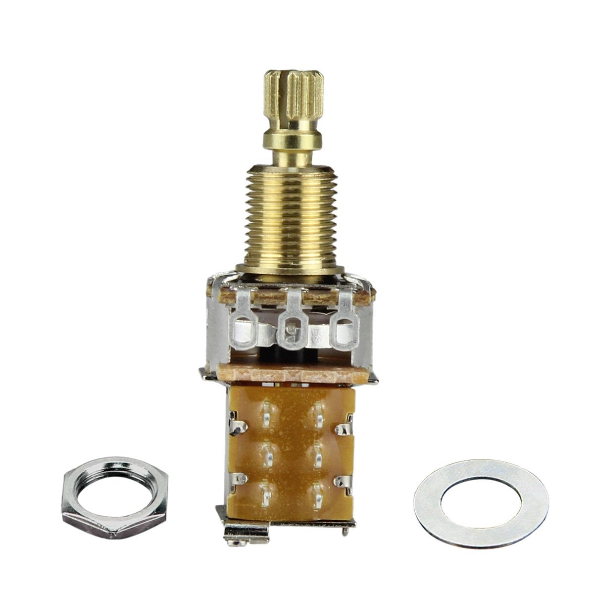 FLEOR Long Shaft Guitar Push-Push Potentiometer Switch | iknmusic