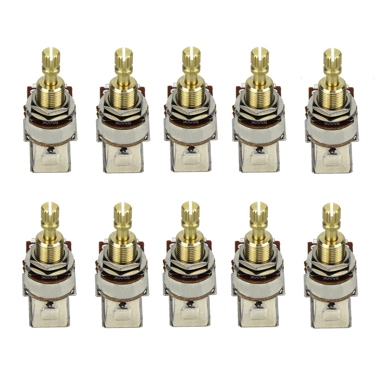 FLEOR Long Shaft Guitar Push-Push Potentiometer Switch | iknmusic