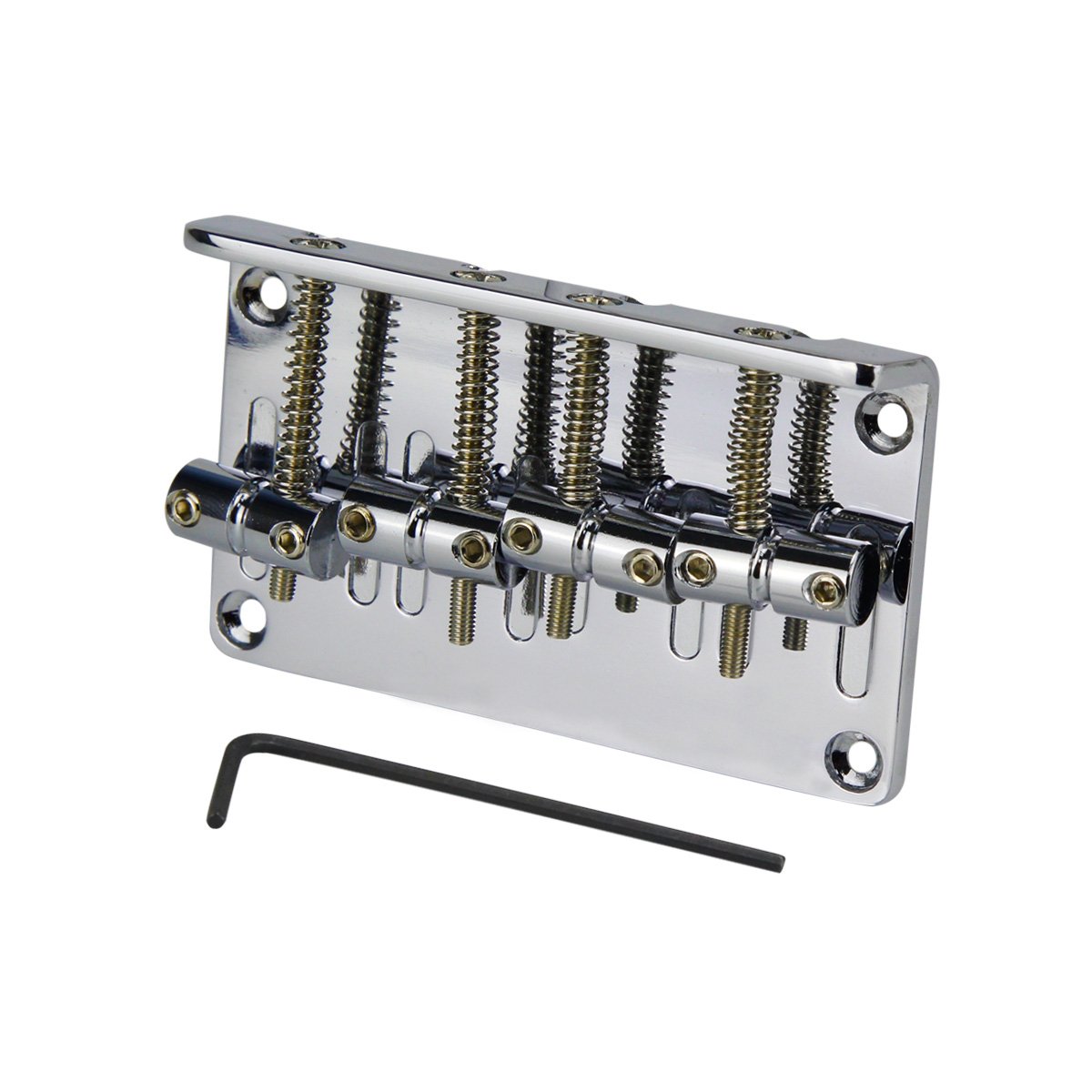 FLEOR Chrome 4 String Electric Bass Bridge Made in Korea | iknmusic