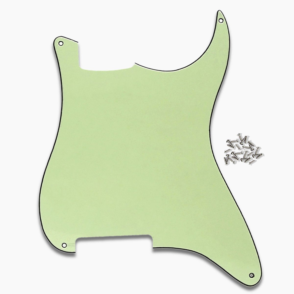 FLEOR 4 Hole Blank Guitar Pickguard Material for Strat | iknmusic