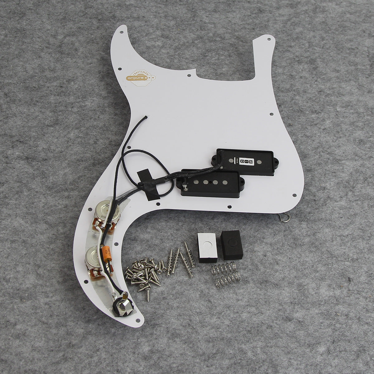 OriPure Alnico 5 Prewired PB Bass Pickguard | iknmusic 