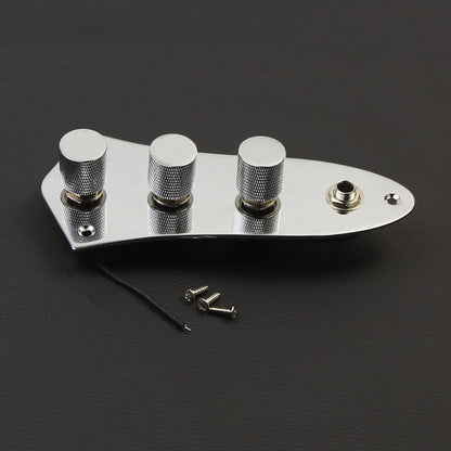 OriPure Jazz JB Bass Prewired Control Plate & Metal Knobs | iknmusic
