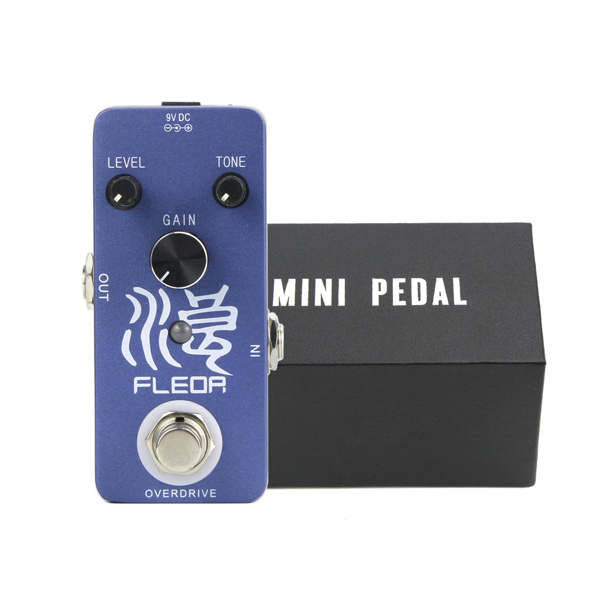 FLEOR Mini Guitar Overdrive Effect Pedal Blues Music Style | iknmusic