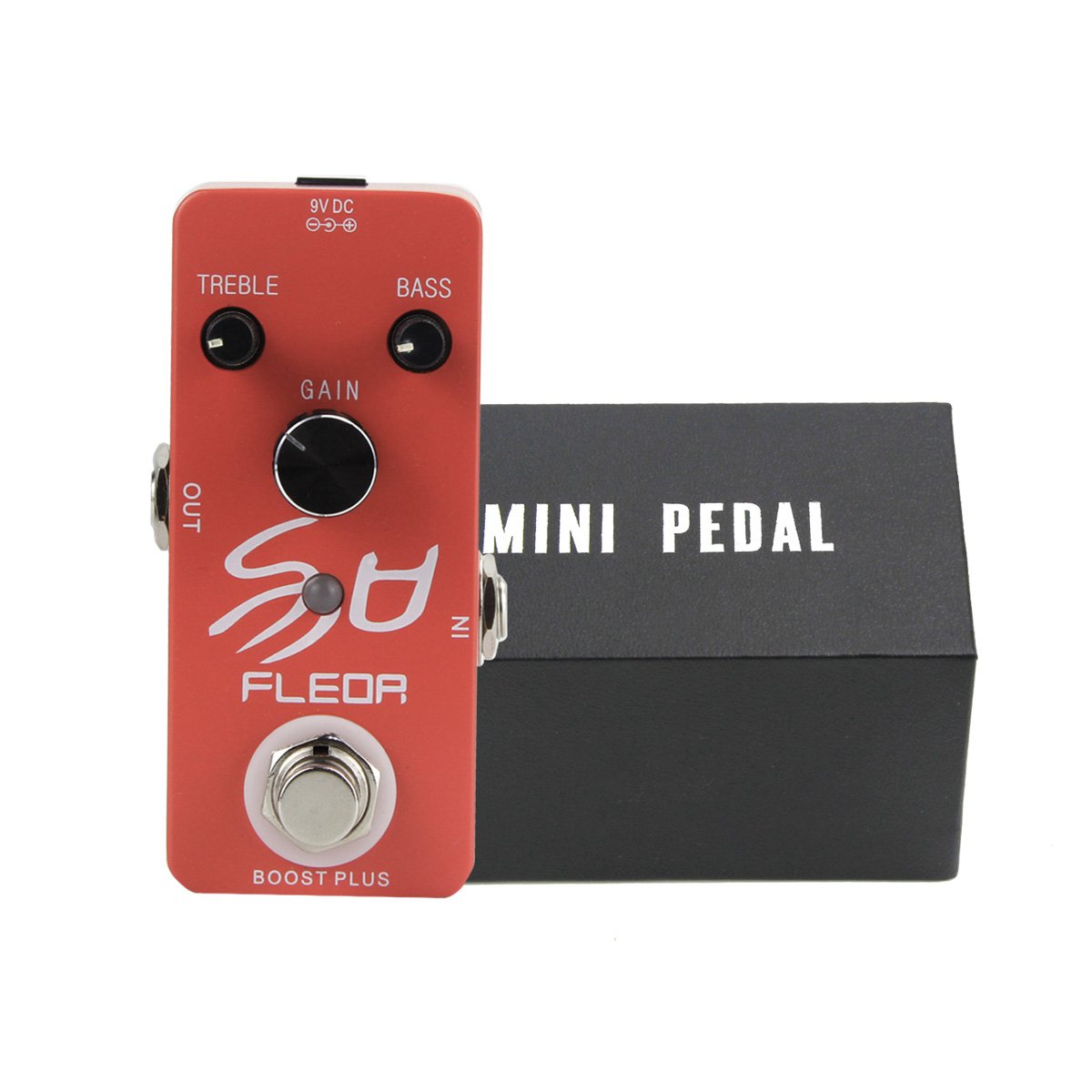FLEOR Mini Guitar Pedal Booster Effect with True Bypass | iknmusic