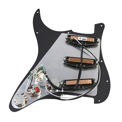 FLEOR Ceramic Hot Rails SSS Prewired Guitar Pickguard | iknmusic 