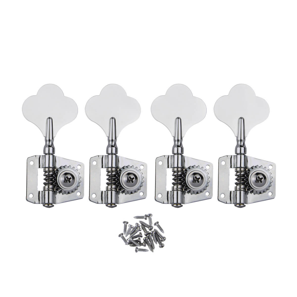 FLEOR Open Gear Bass Tuning Machines Heads Pegs Keys | iknmusic