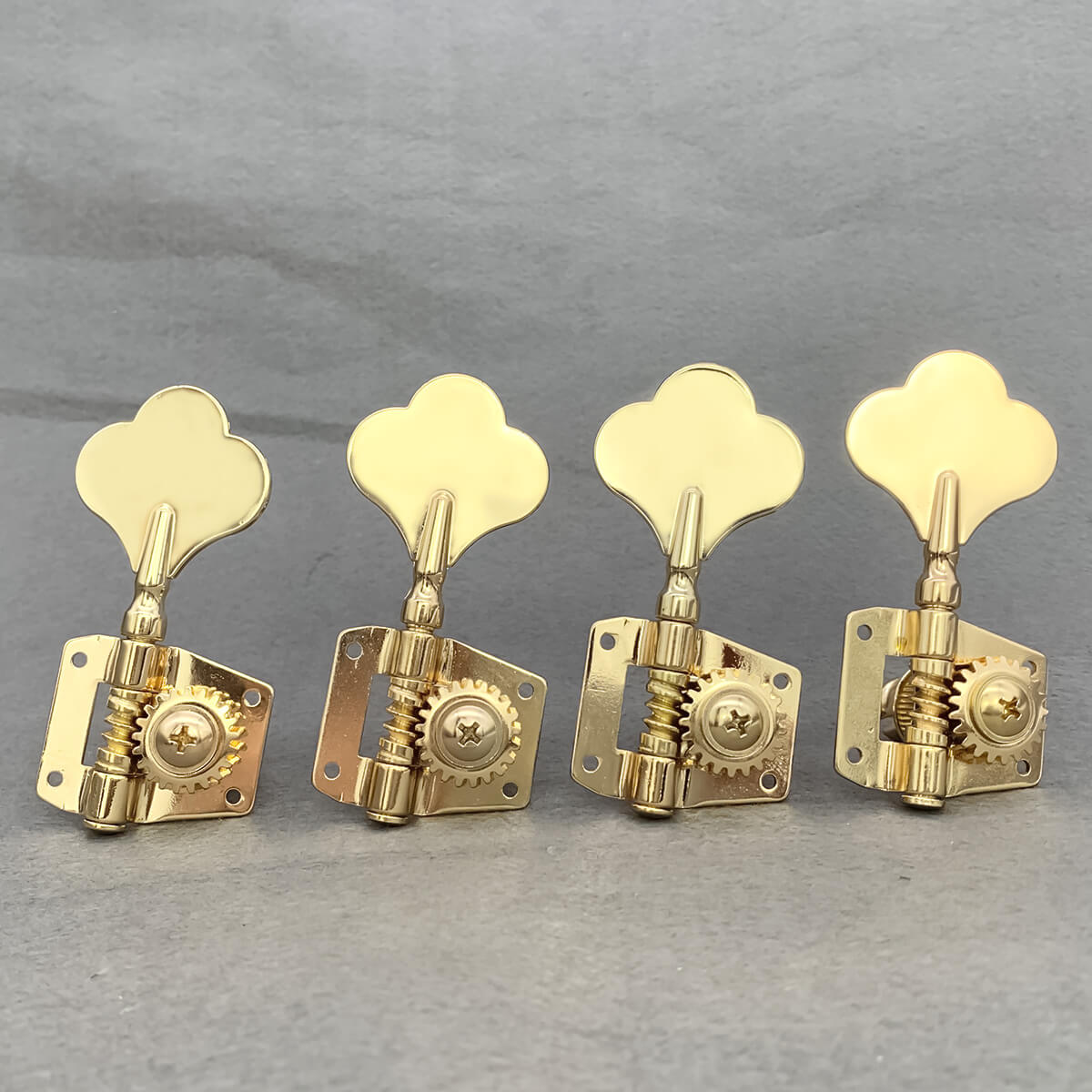 FLEOR Open Gear Bass Tuning Machines Heads Pegs Keys | iknmusic