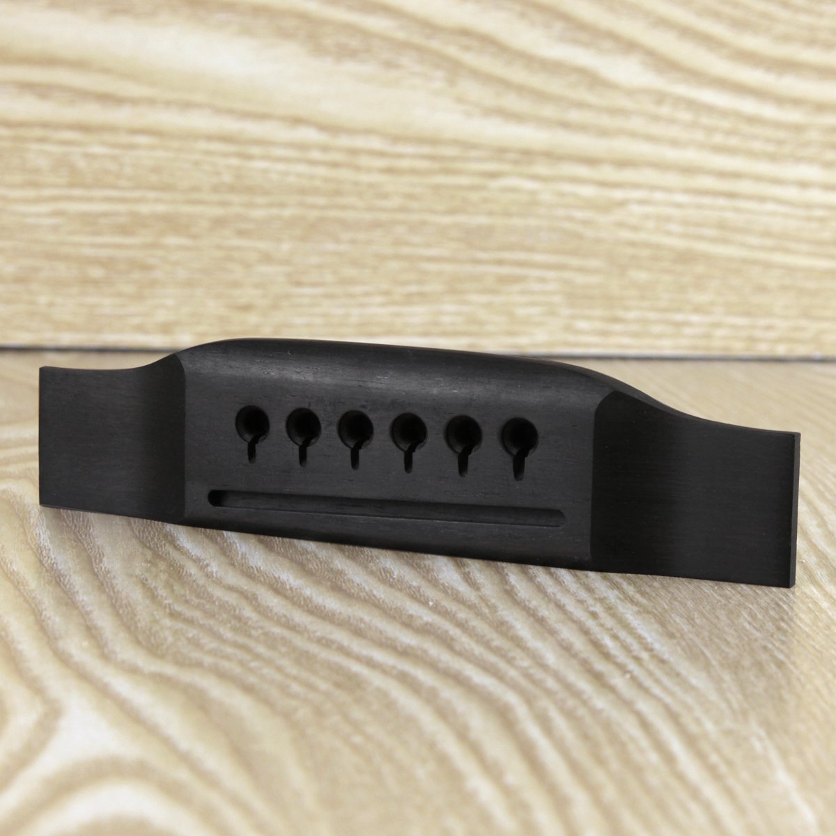 NEW Ebony Bridge Acoustic Guitar Bridge | iknmusic