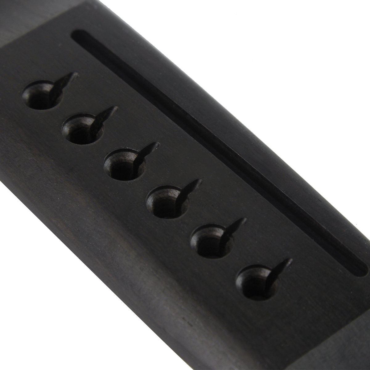 NEW Ebony Bridge Acoustic Guitar Bridge | iknmusic