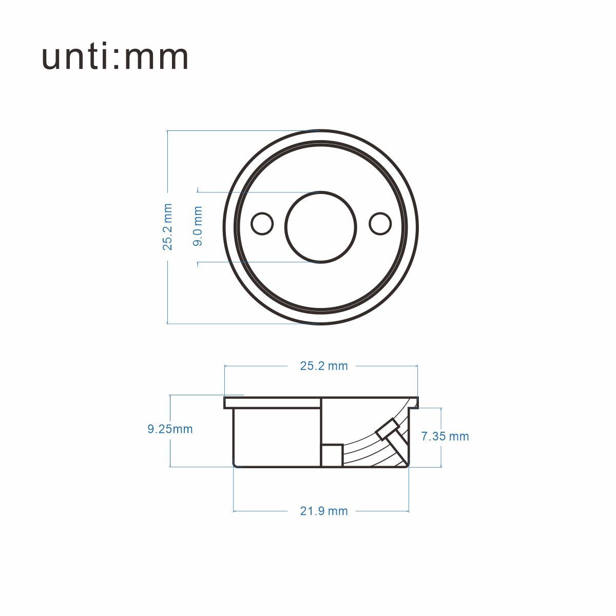 FLEOR Copper Guitar Jack & Tele Electrosocket Jack Plate | iknmusic