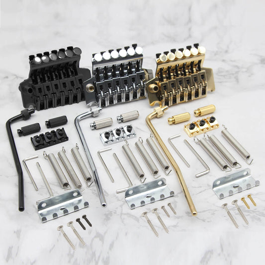 FLEOR Double Locking Bridge Tremolo System for Guitar Parts | iknmusic
