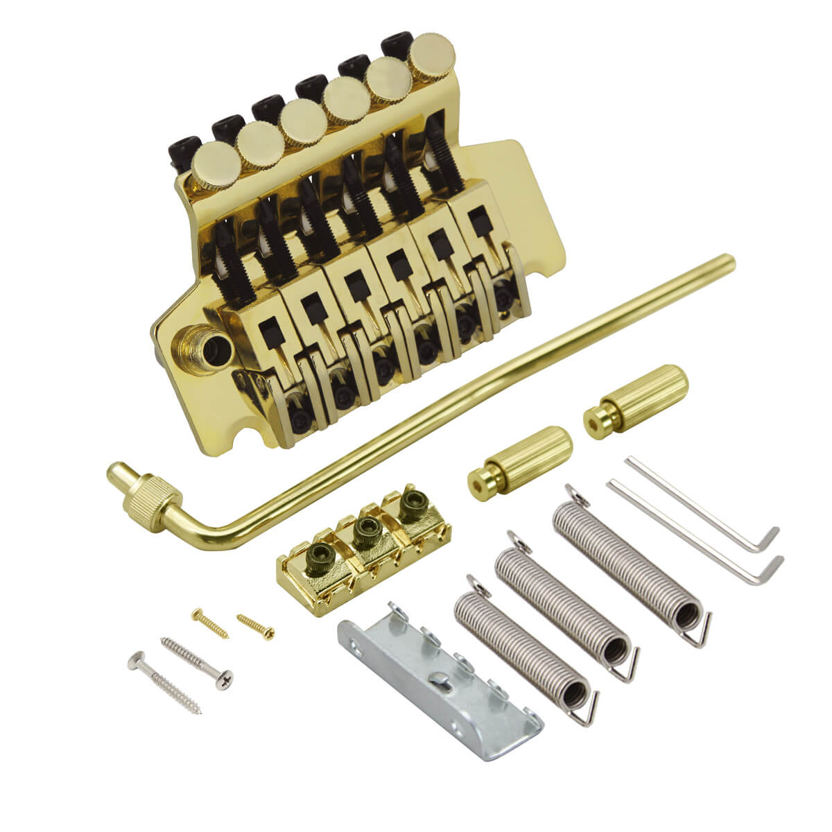 FLEOR Double Locking Bridge Tremolo System for Guitar Parts | iknmusic