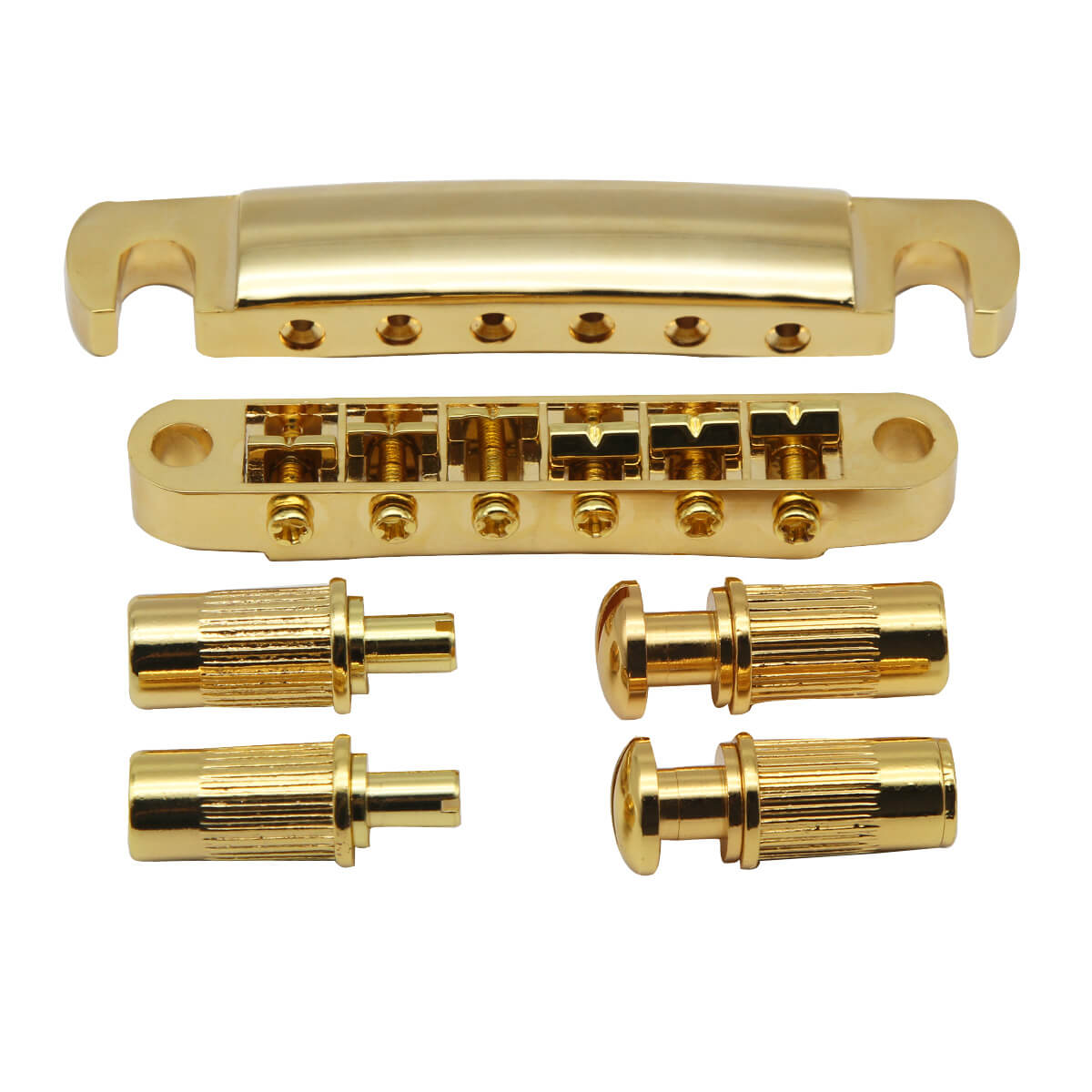 FLEOR Tune-O-Matic Guitar Bridge &Tailpiece for LP Guitar | iknmusic