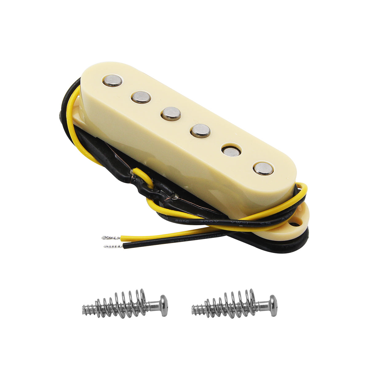 FLEOR Staggered-Pole Single Coil Pickup Alnico 5 For Strat | iknmusic