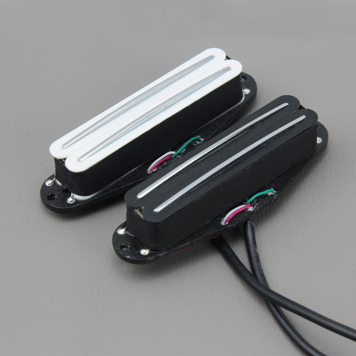 FLEOR Alnico 5 Dual Hot Rails Humbucker Pickup | iknmusic