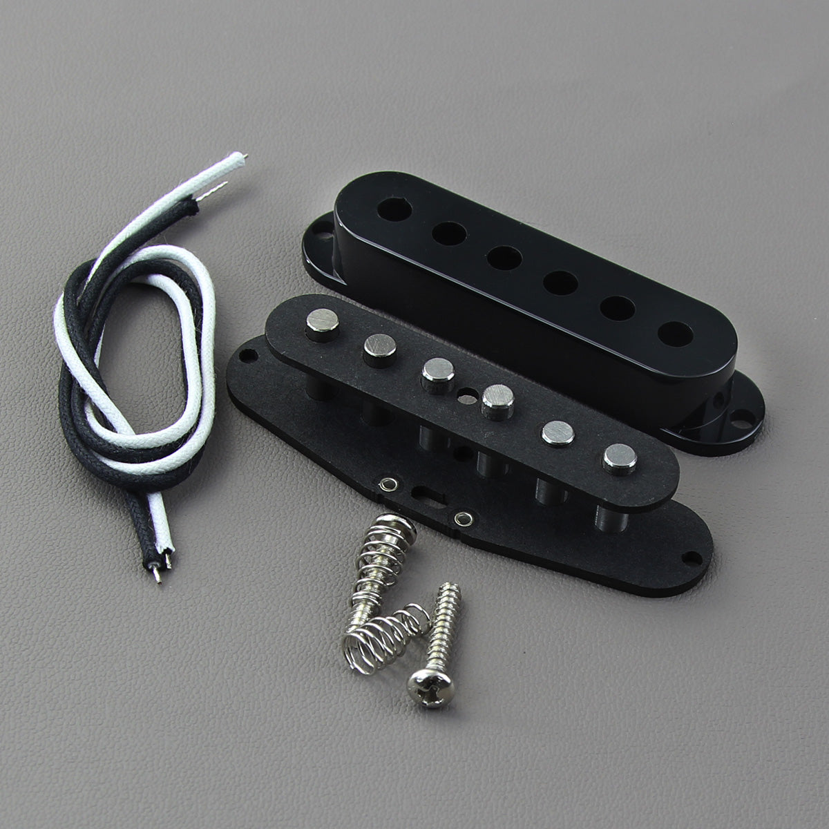 FLEOR DIY Vintage Alnico 5 Staggered Single Coil Pickup Kit | iknmusic