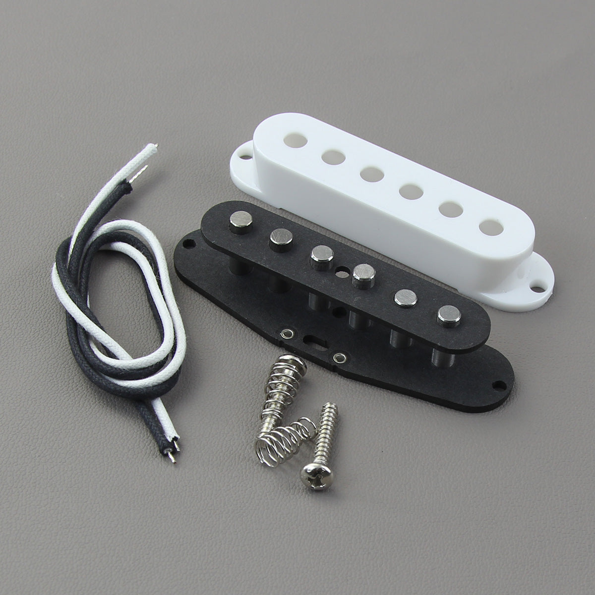 FLEOR DIY Vintage Alnico 5 Staggered Single Coil Pickup Kit | iknmusic