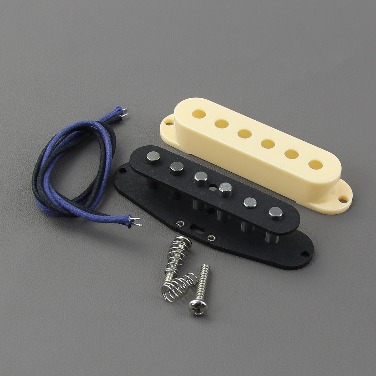 FLEOR DIY Vintage Alnico 5 Staggered Single Coil Pickup Kit | iknmusic