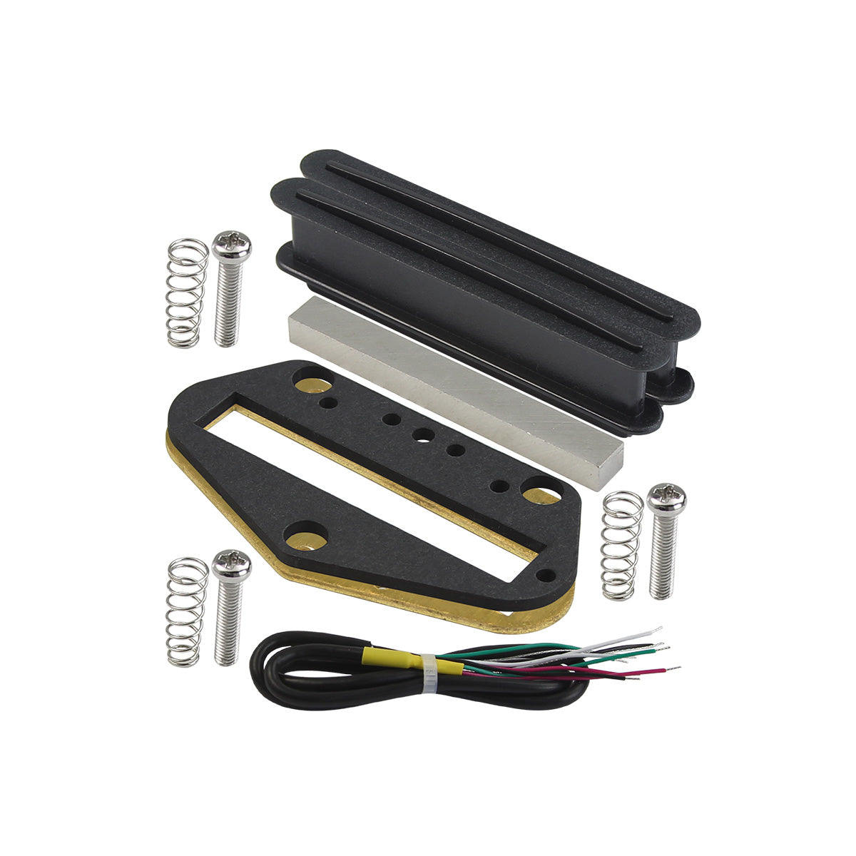 FLEOR Hot Rails Alnico 5 Tele Bridge Pickup DIY Kit | iknmusic