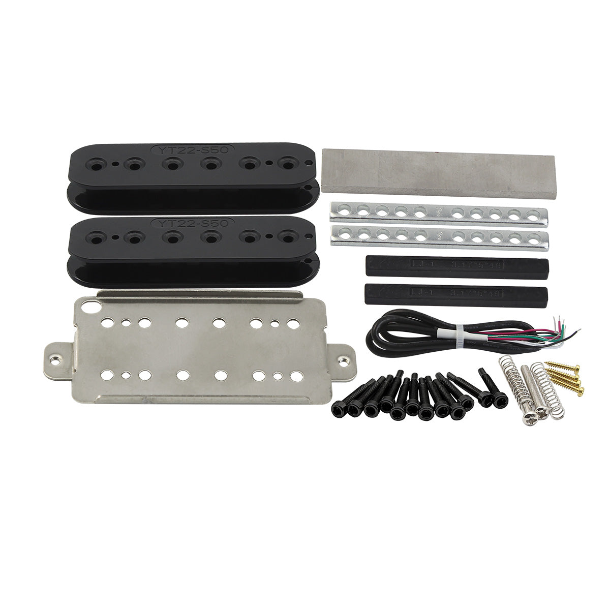 FLEOR Vintage Alnico 5 Guitar Humbucker Pickup DIY Kit | iknmusic