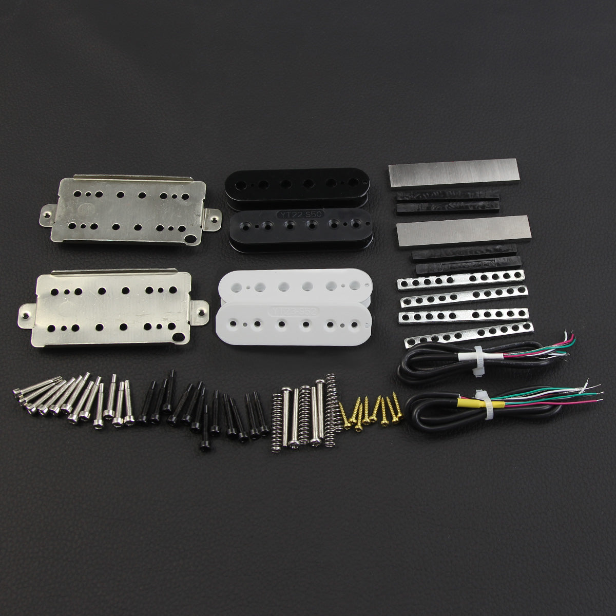 FLEOR Vintage Alnico 5 Guitar Humbucker Pickup DIY Kit | iknmusic